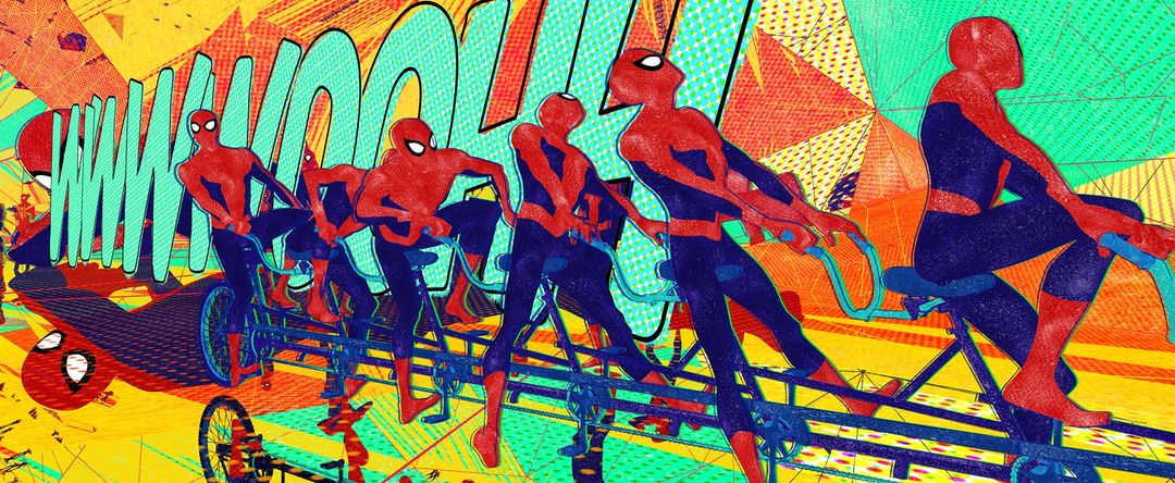 Spider-Man: Into the Spider-Verse (2018) — Art of the Title