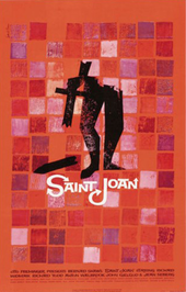 Saint Joan (1957) — Art of the Title
