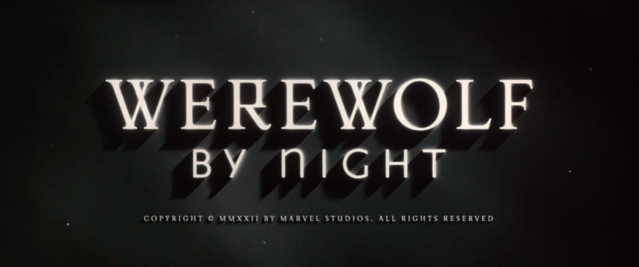 Werewolf by Night | Poster