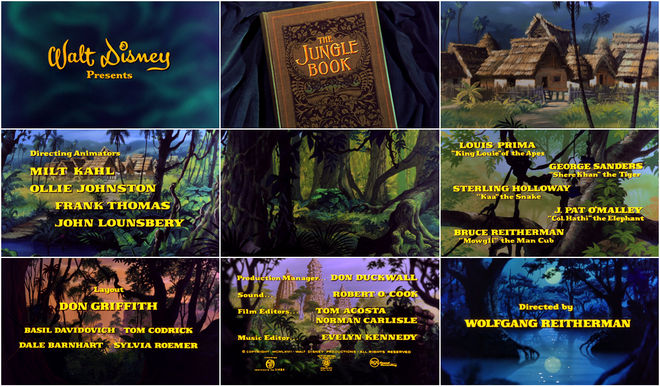 the jungle book font 1967