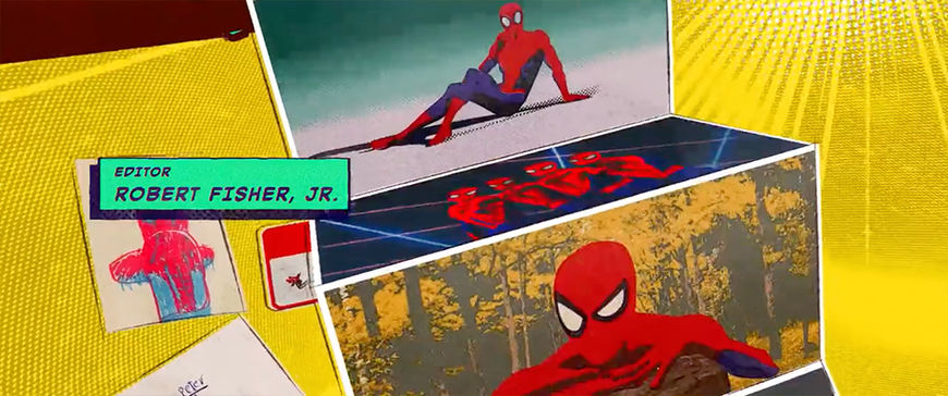 Spider-Man: Into the Spider-Verse (2018) — Art of the Title