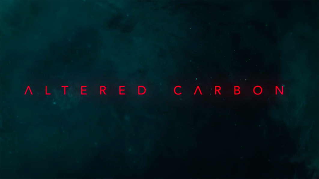 Image result for altered carbon title card
