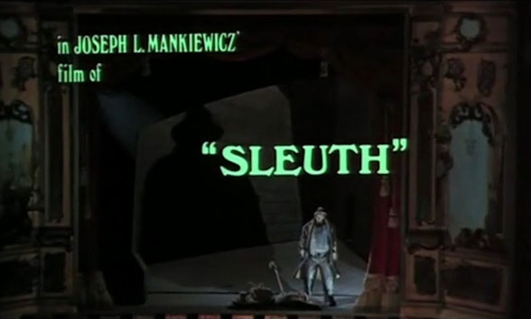 Sleuth (1972) — Art Of The Title