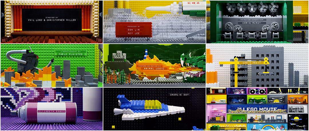 The Lego Movie 2014 Art of the Title