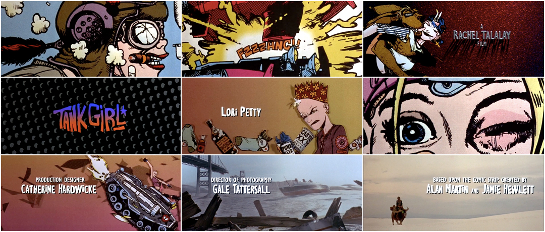 Tank Girl (1995) — Art of the Title