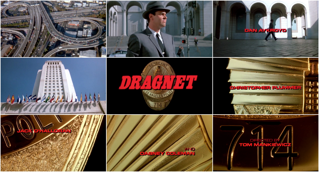 Dragnet (1987) — Art Of The Title