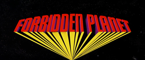 Forbidden Planet (1956) — Art of the Title