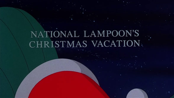 National Lampoon's Christmas Vacation (1989) — Art of the Title