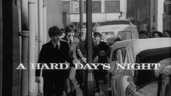 A Hard Day S Night 1964 Art Of The Title
