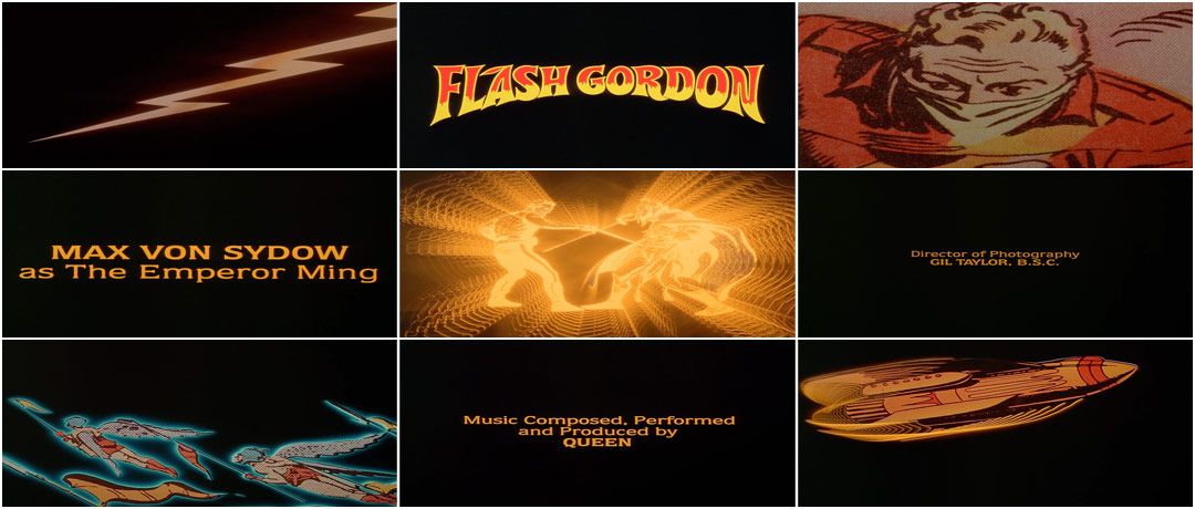 Flash Gordon (1980) — Art of the Title