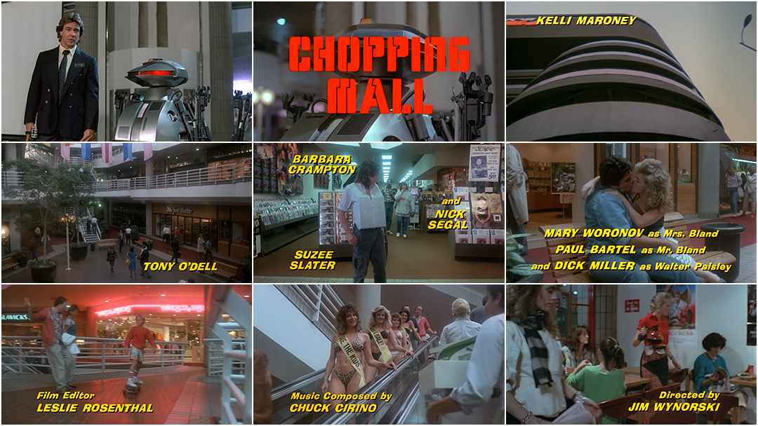 Chopping Mall (1986) — Art of the Title